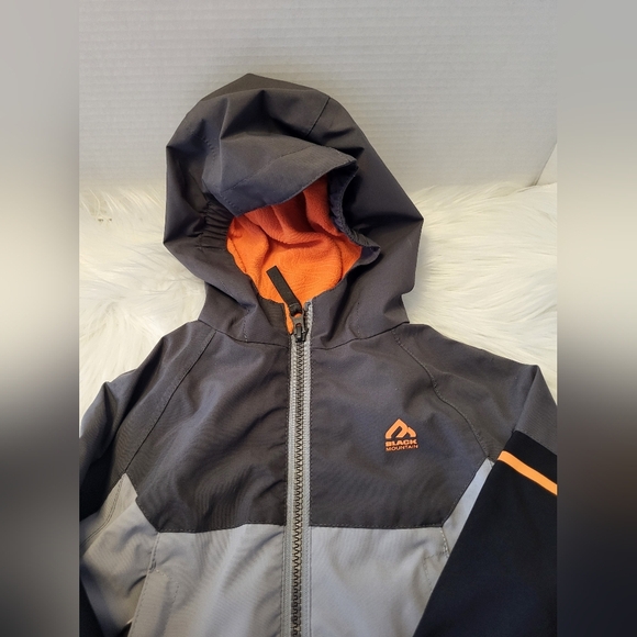 Black Mountain Kids' Orange Hooded Jacket, Size 18 Months - Picture 2 of 5